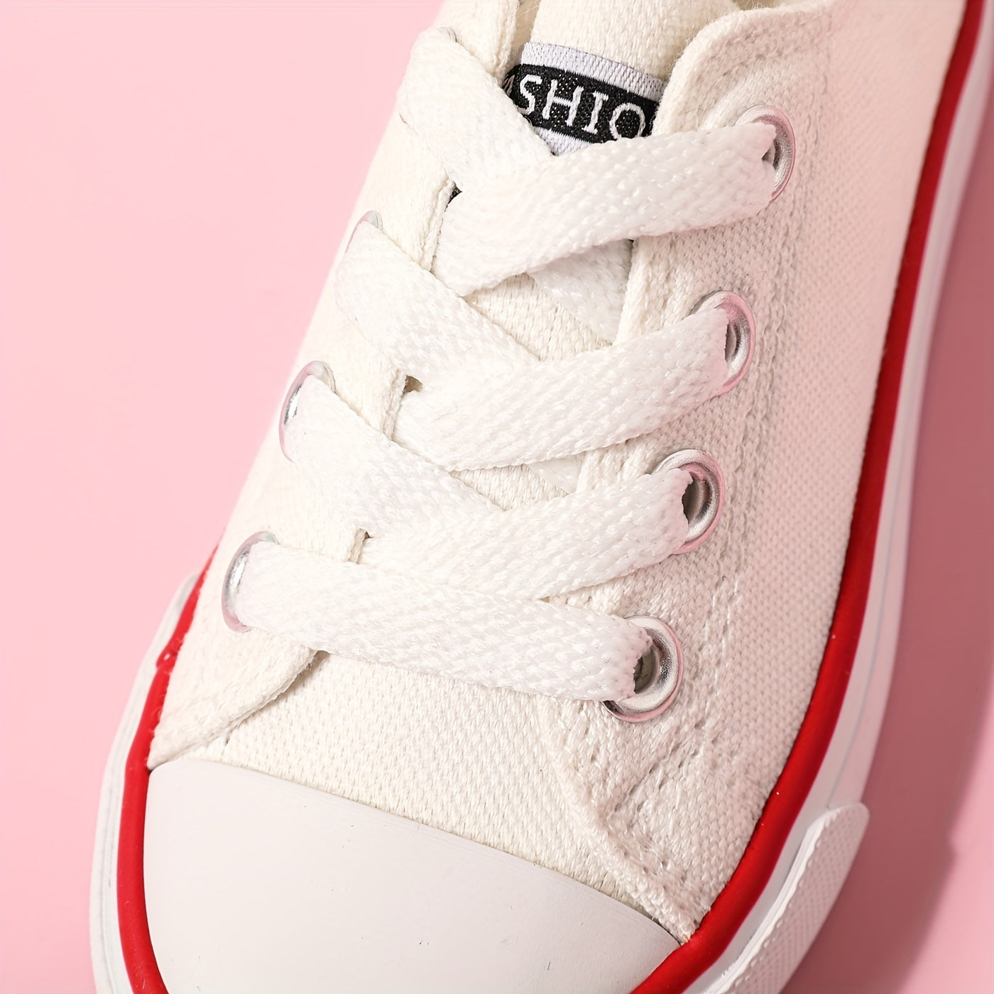Patpat Girl's Trendy Low Top Skate Shoes, Comfy Non Slip Breathable Casual Sneakers For Kids Outdoor Activities