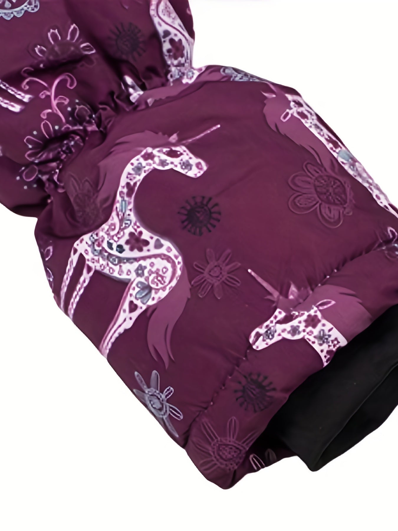 Colorful Ski Suit Set - Hooded Jacket & Thermal Jumpsuit for Girls - Winter Vacation Essential