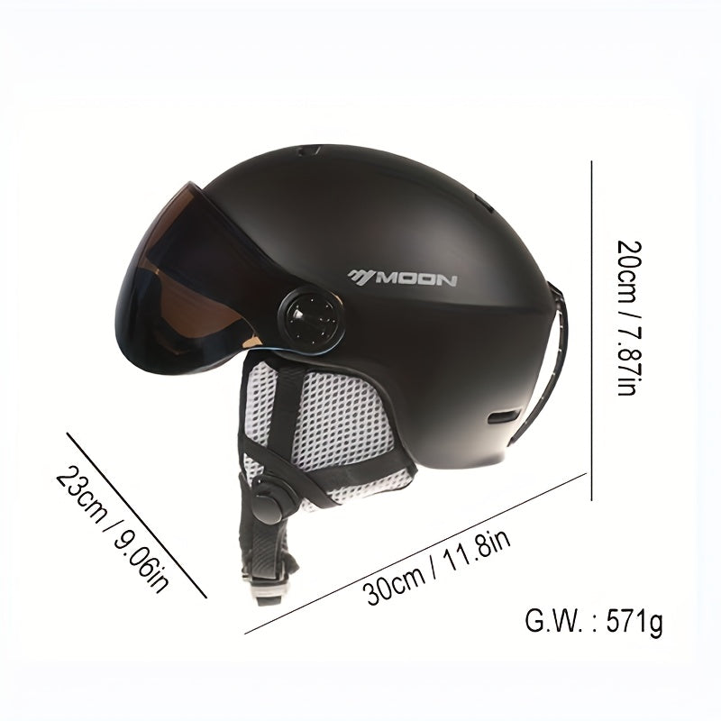 Girls Ski Snowboard Helmet, Ski Protective Headgear, Ski Equipment