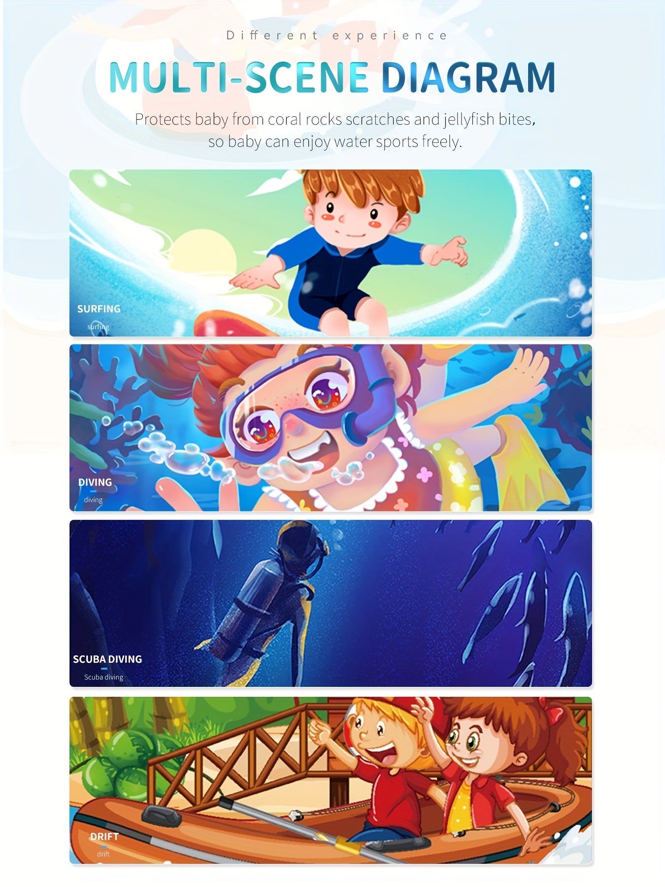 Professional 3mm Neoprene Diving Suit for Girls - Thermal, Anti-Jellyfish, Cold-Proof - Perfect for Water Sports!