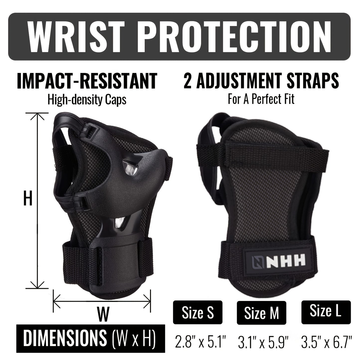 6-in-1 Protective Gear Set For Skateboarding, Cycling, And More - Knee Pads, Elbow Pads, And Wrist Guards For Ultimate Safety