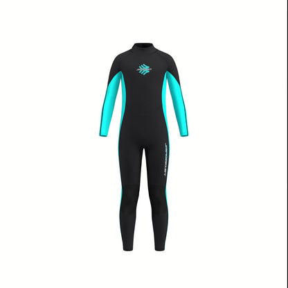 Professional 3mm Neoprene Diving Suit for Girls - Thermal, Anti-Jellyfish, Cold-Proof - Perfect for Water Sports!
