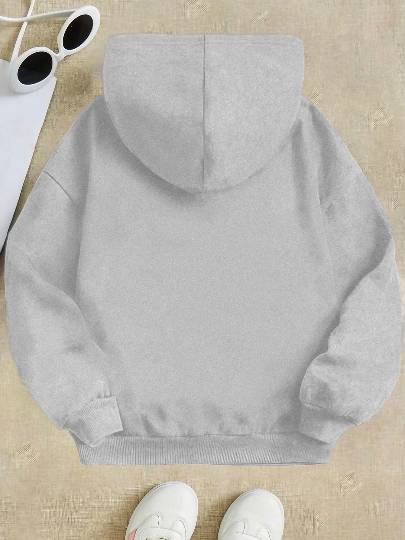 ''Skateboarding Pilot'' Girls Creative Sweatshirt, Comfy Long Sleeve Hoodie Tops For Everyday Skateboarding