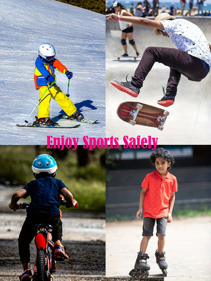Kids Protective Padded Shorts Snowboard,Skate And Ski,3D Protection For Hip,Butt And Tailbone