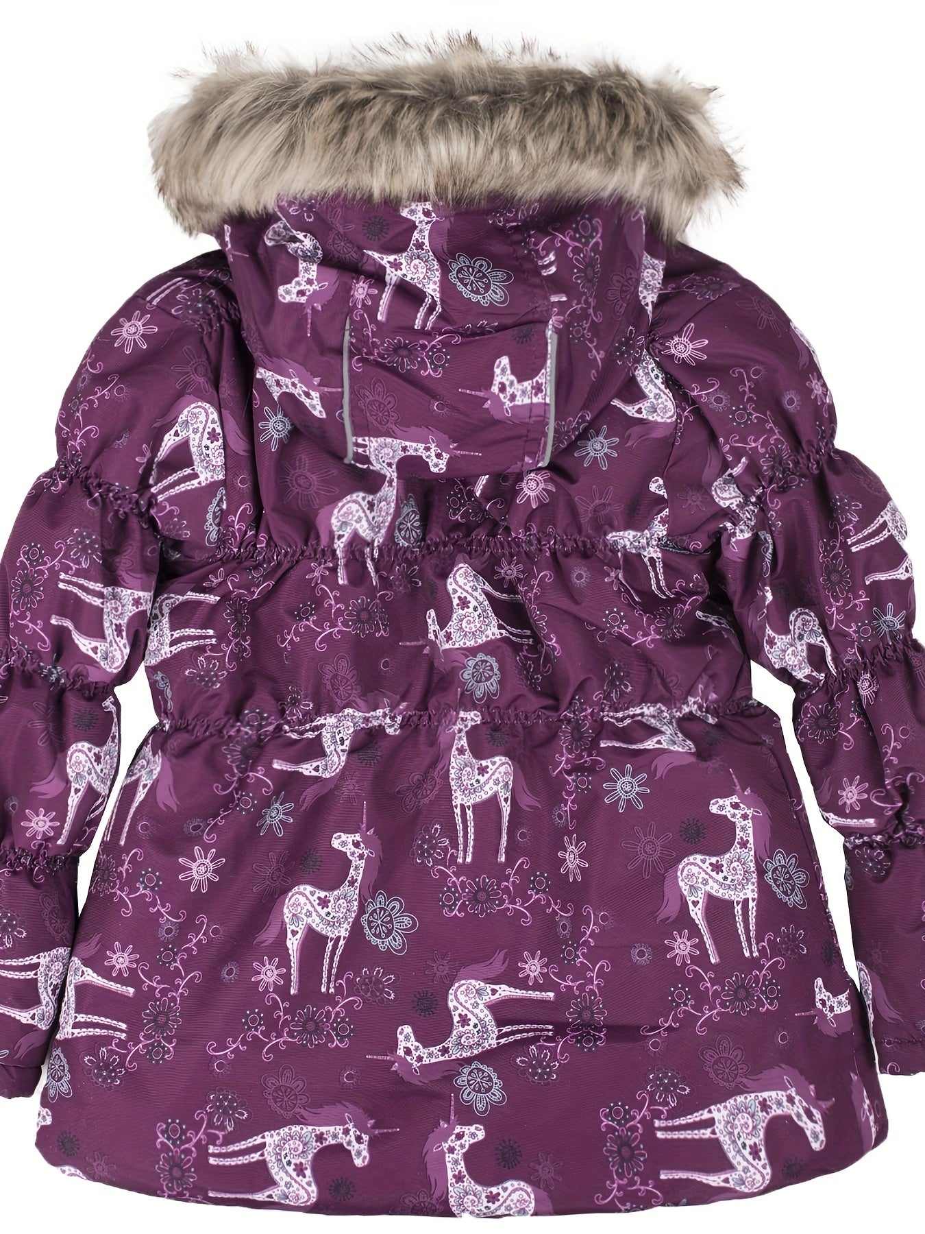 Colorful Ski Suit Set - Hooded Jacket & Thermal Jumpsuit for Girls - Winter Vacation Essential