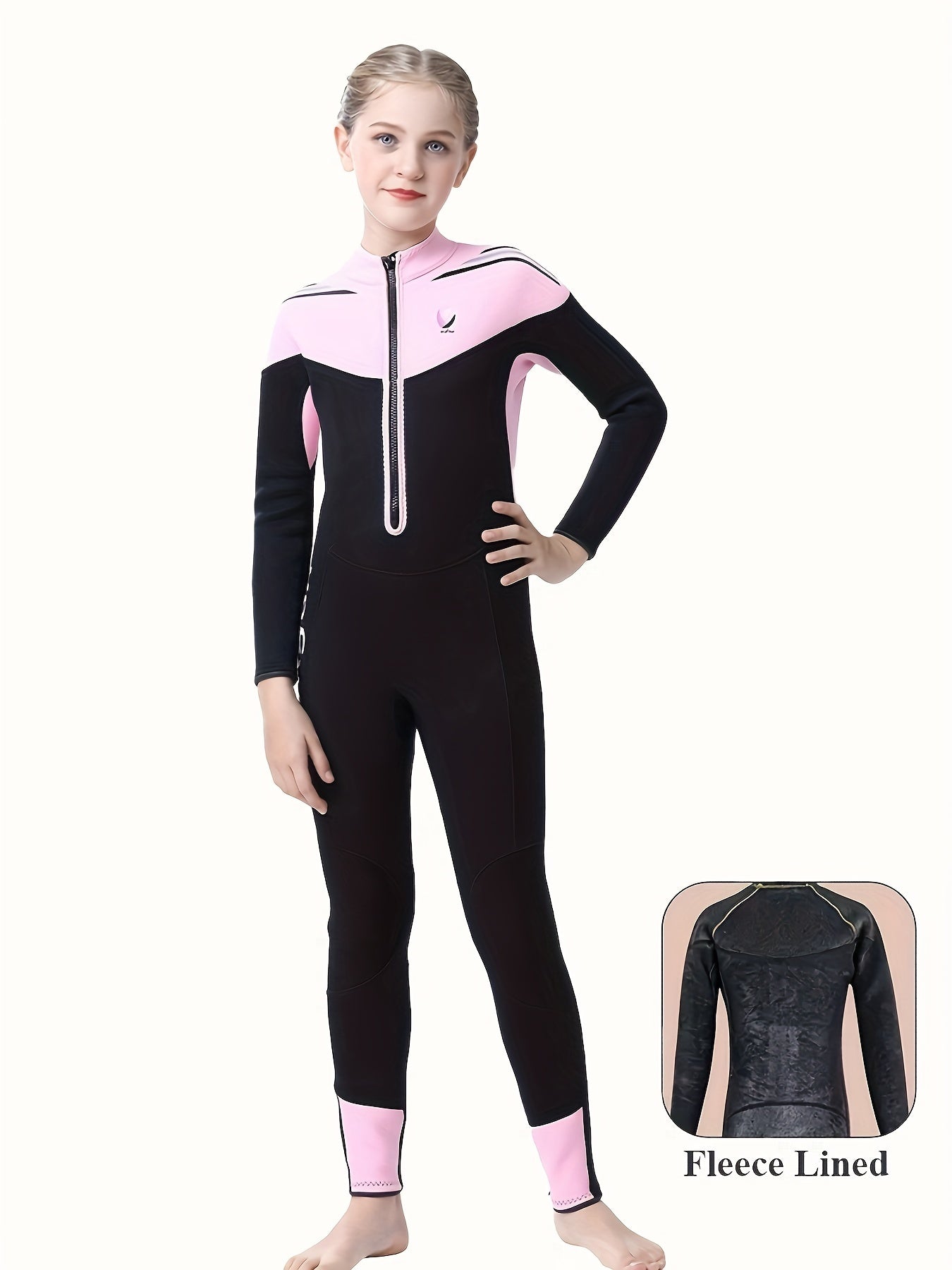 Kids' 3.5mm Neoprene Diving Suit for Beach & Water Activities - Warm, Easy to Wear, Multiple Uses - vofiw