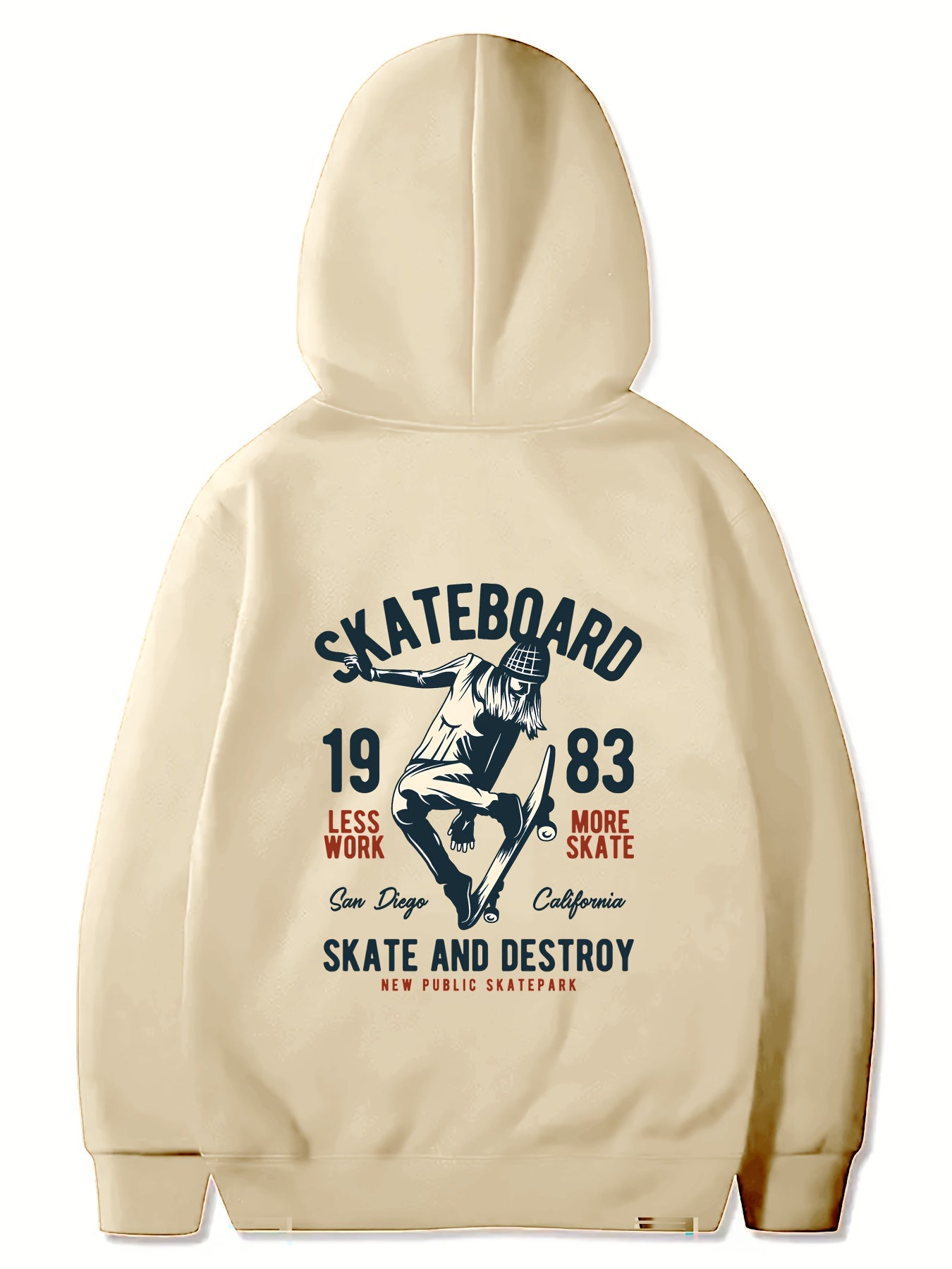 Girls Skateboard Print Hoodie | Long Sleeve Sweatshirt with Pockets | Trendy for Spring & Fall
