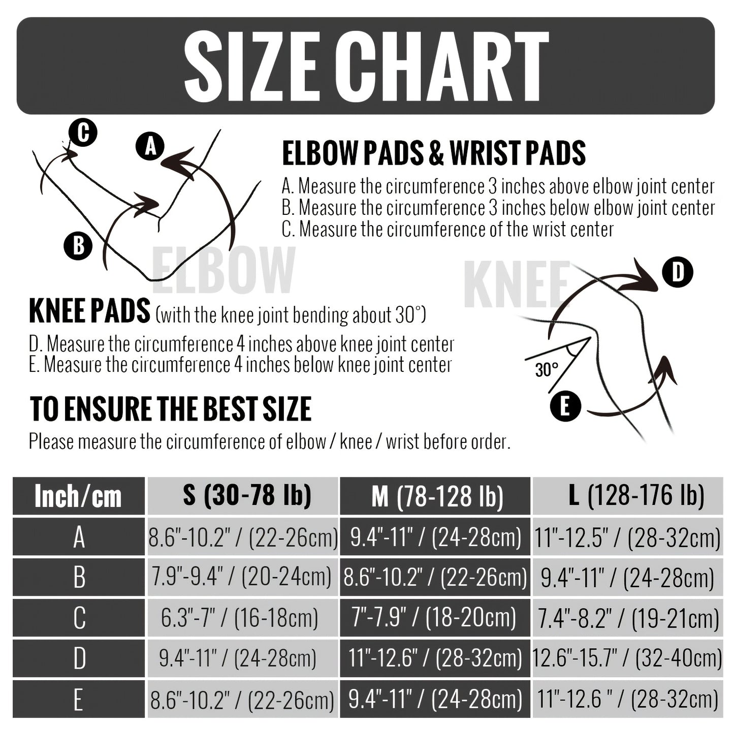 6-in-1 Protective Gear Set For Skateboarding, Cycling, And More - Knee Pads, Elbow Pads, And Wrist Guards For Ultimate Safety