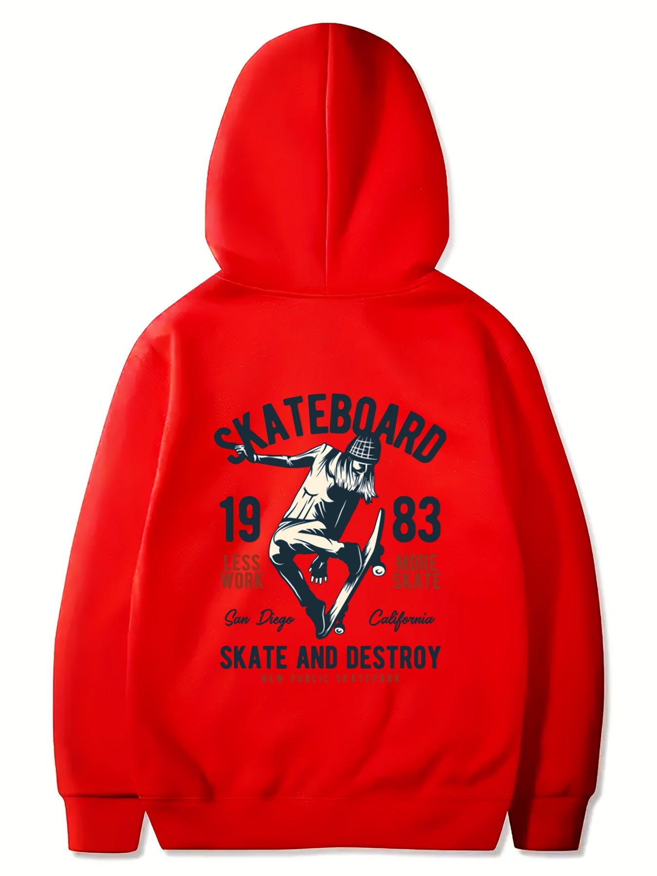 Girls Skateboard Print Hoodie | Long Sleeve Sweatshirt with Pockets | Trendy for Spring & Fall