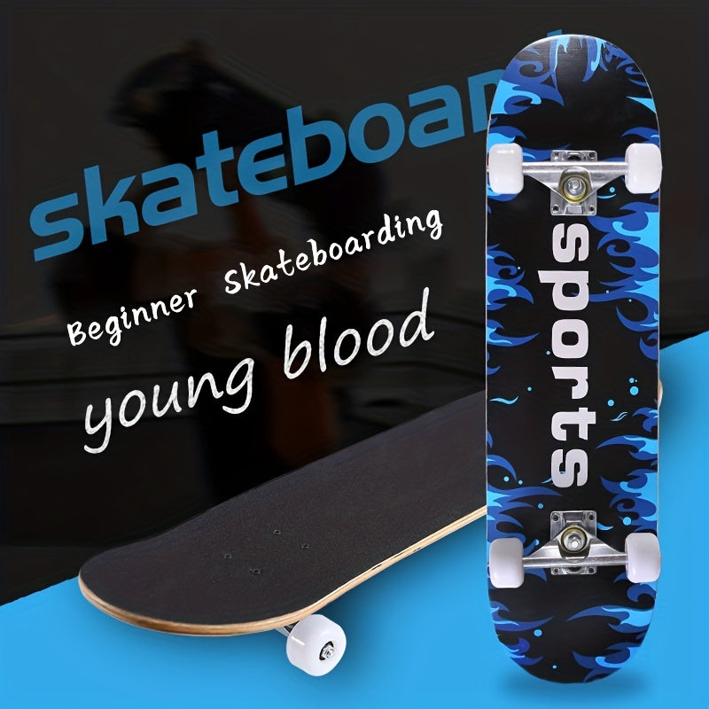 Beginner-Friendly Four-Wheel Scooter for Kids & Teens - Double Warping Board for Enhanced Skills