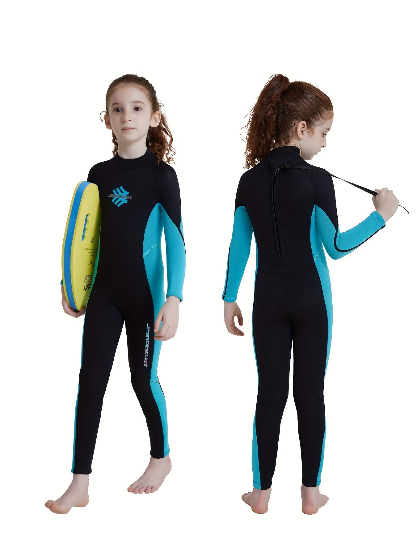 Professional 3mm Neoprene Diving Suit for Girls - Thermal, Anti-Jellyfish, Cold-Proof - Perfect for Water Sports!