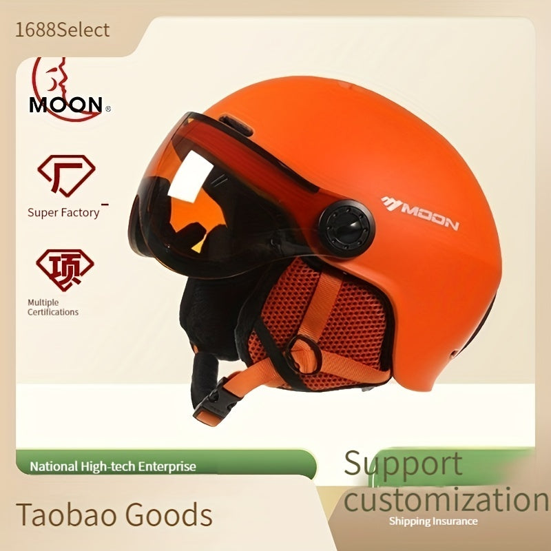 Girls Ski Snowboard Helmet, Ski Protective Headgear, Ski Equipment